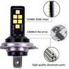 2Pcs H4 H7 LED Headlight H11 H8 H9 H10 H1 H3 Car Fog Light Bulbs 9005 9006 Auto Driving Running Lamps 12000LM 80W 12V