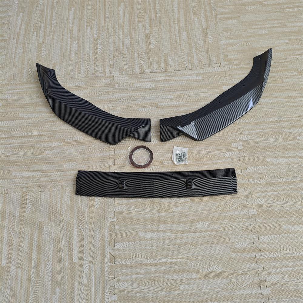 Front Bumper Splitter Lip Spoiler Diffuser Guard Body Kits For BMW X3 G01 X4 G02 IX3 G08 20d 30i 30d M40i M40d M-Sport 2022-2024