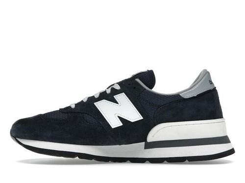 New Balance 990v1 Сделано в США Низкие Темно-синий Белый - M990NV1