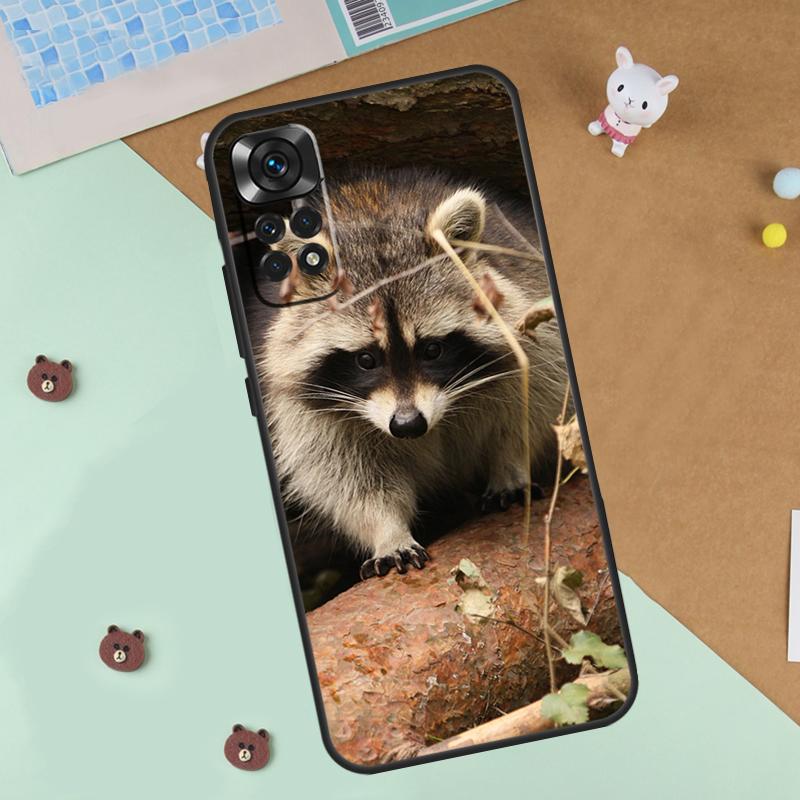 Raccoon Case For Xiaomi Redmi 14C 10C 12C 13C Cover For Redmi Note 14 Pro 13 9 10 11 12 10S 11S 12S
