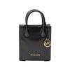 Michael Kors MK Mercer Logo Patent Leather Mini Shoulder Bag Women handbags Black 35H3GM9C0M-BLACK