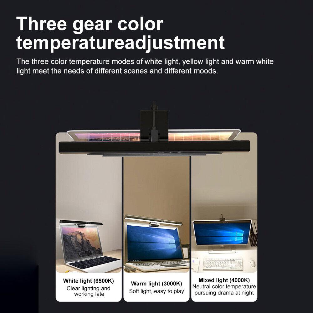 Светодиодная панель для ПК Компьютерный монитор Настольная лампа для чтения Экранная панель Световая панель для офиса