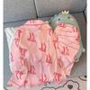 Женский комплект пижамы пижама 2-предметный воздушный мягкий повседневный с принтом пижама