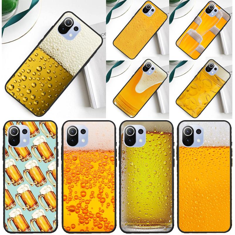Чехол-крышка для телефона Xiaomi 14T Pro 11T 12T 13T 13 14 Ultra POCO X7 Pro X3 X5 F3 F5 F6 M6 X6 Pro с рисунком "Бокал пива"