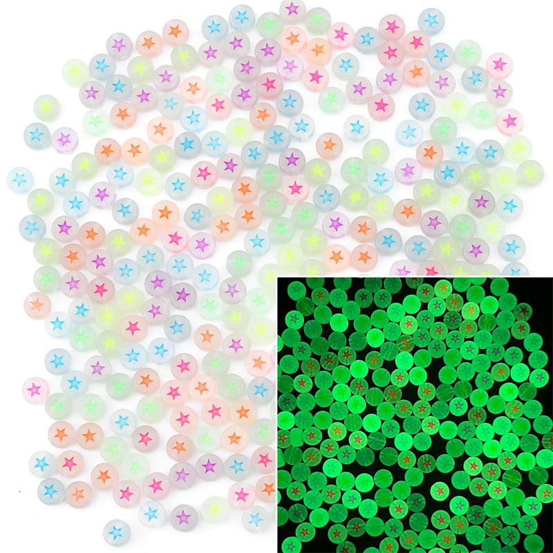 Бусины ручной работы 4*7мм Акриловые россыпные бусины Бусины с алфавитом Плоские бусины Ручная работа DIY Детское раннее образование Изготовление бижутерии Аксессуары Браслет