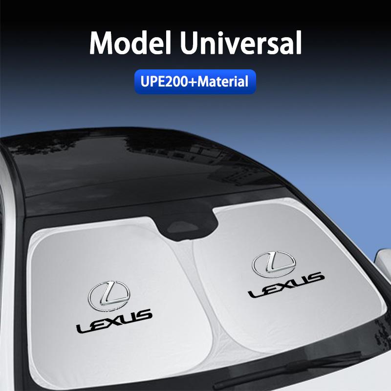 Car Stickers Thicken Strong UV Resistance Car Sun Visor Sunshade Front Glass Sunscreen For Lexus ES RX NX LS UX LM LX GX LC RZ I XM6