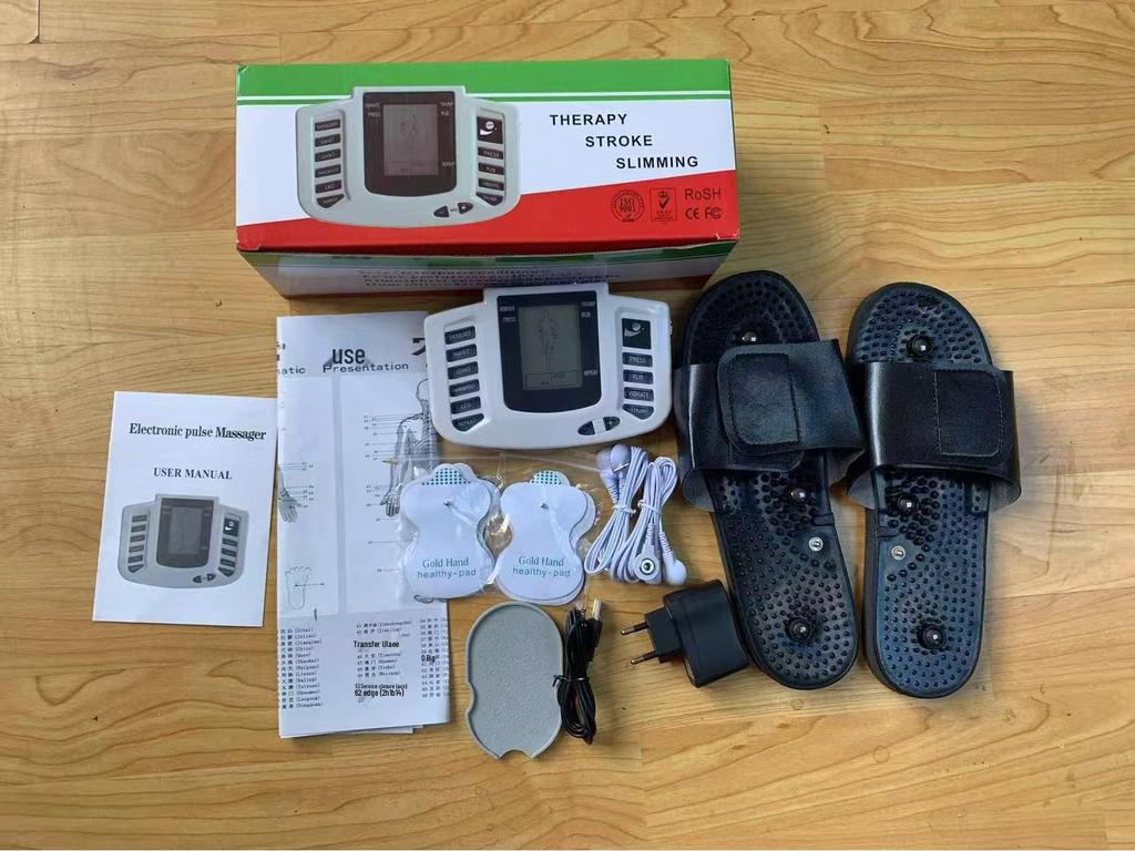 JR309A Medium Frequency Physiotherapy Massager: Multi-Function Digital Meridian & Electronic Pulse Massage Patch