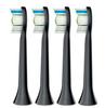 Сменная стандартная щетка Philips Sonicare White Plus Diamond, 4 шт., черная (ранее Чистый) [Товары]
