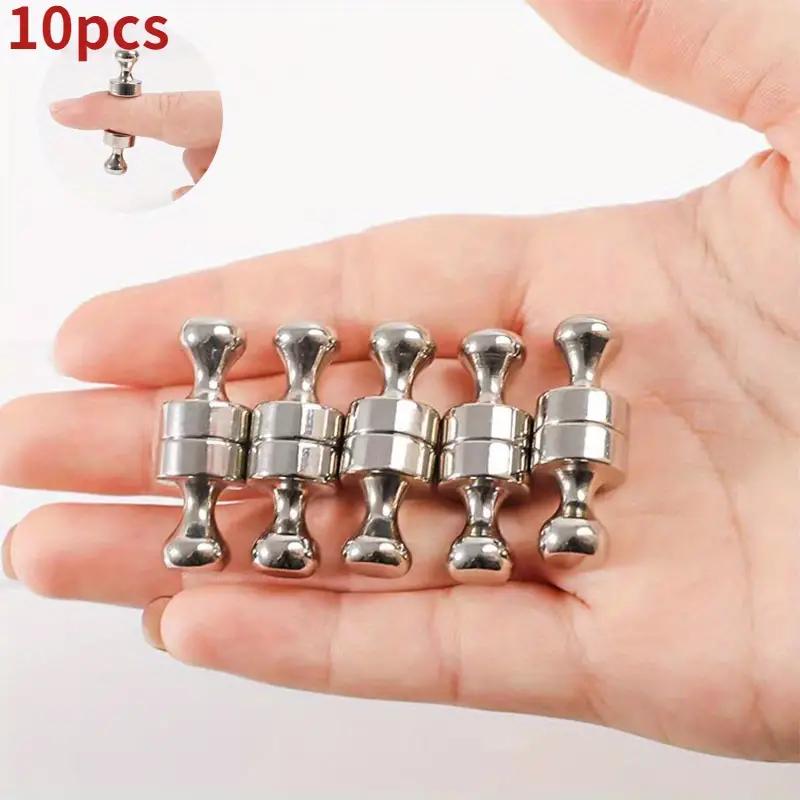 10 шт. прочная магнитная канцелярская кнопка T12X16 металлическая магнитная гвоздь кухонная картина подвеска без дырокола магнитная канцелярская кнопка магнит