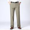 Men's  Thin Casual Suit Pants Cotton Classic Business Fashion Stretch Loose Trousers Male Brand Clothes
