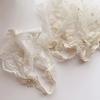 Hair Accessory Hollow Headband Elastic Lace Flowers Headwear White Cute Head Hoop Princess Girl