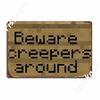 Beware Metal Signs Cinema Kitchen Customize Garage Club Painting Décor Tin Sign Posters