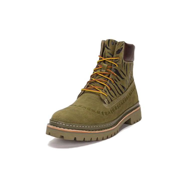 CLOT x Timberland Future73 Противоскользящие прочные короткие уличные ботинки мужские ботинки армейско-зеленого цвета A66JK