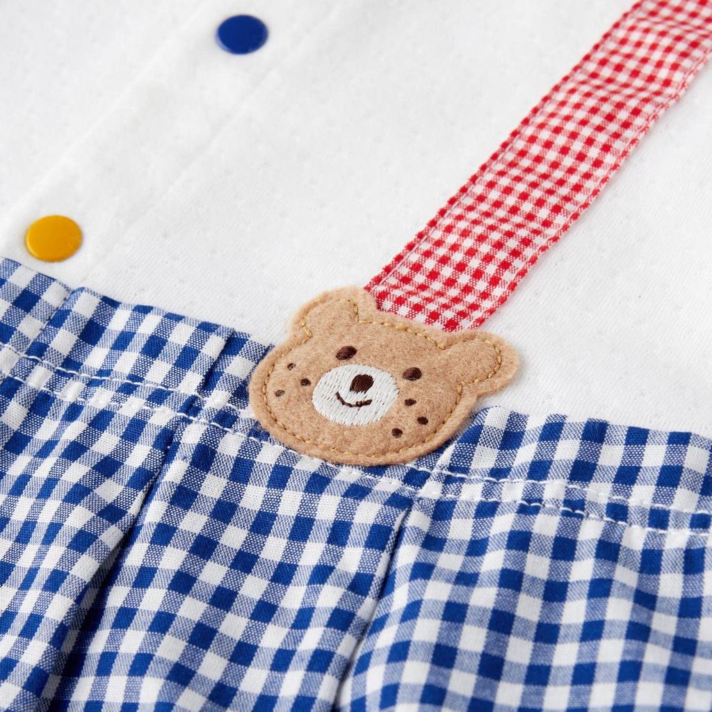 HOT Shortall Детская одежда Темно-синяя 80 см [MIKIHOUSE BISCUITS] Детская 72-1301-499