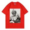 Singer Lady Gaga Merch T Shirt Unisex Wounisex Clothing Harajuku Pop Music Short Sleeve Tshirt High Quality Oversized Tshirts Black