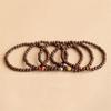 High Quality Fashion Natural Sandalwood Bracelet For Women Girls Retro Exquisite Beaded Bracelet Jewelry Accessories Gifts