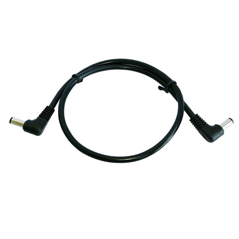 DC5521 to DC5521 Cable Cord,18AWG Male DC5.5mmx2.1mm Right Angle Power Adapter Wire for LED Light Speaker Laptops