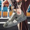 Men's Shoes Summer Breathable 2025 New Mesh Sports and Leisure Running Design Niche Travel Dad Versatile Trendy Shoes