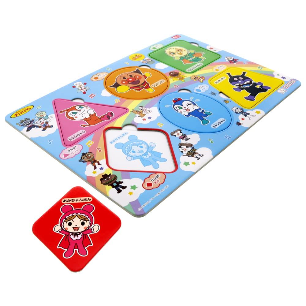 Anpanman Happy Loppy Puzzle Вводный пазл 4 узора Набор 6 частей 8 частей