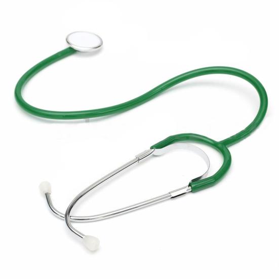 Single EMT Headed Stethoscope Doctor Nurse Aid Vet Medical Monitor Accessory