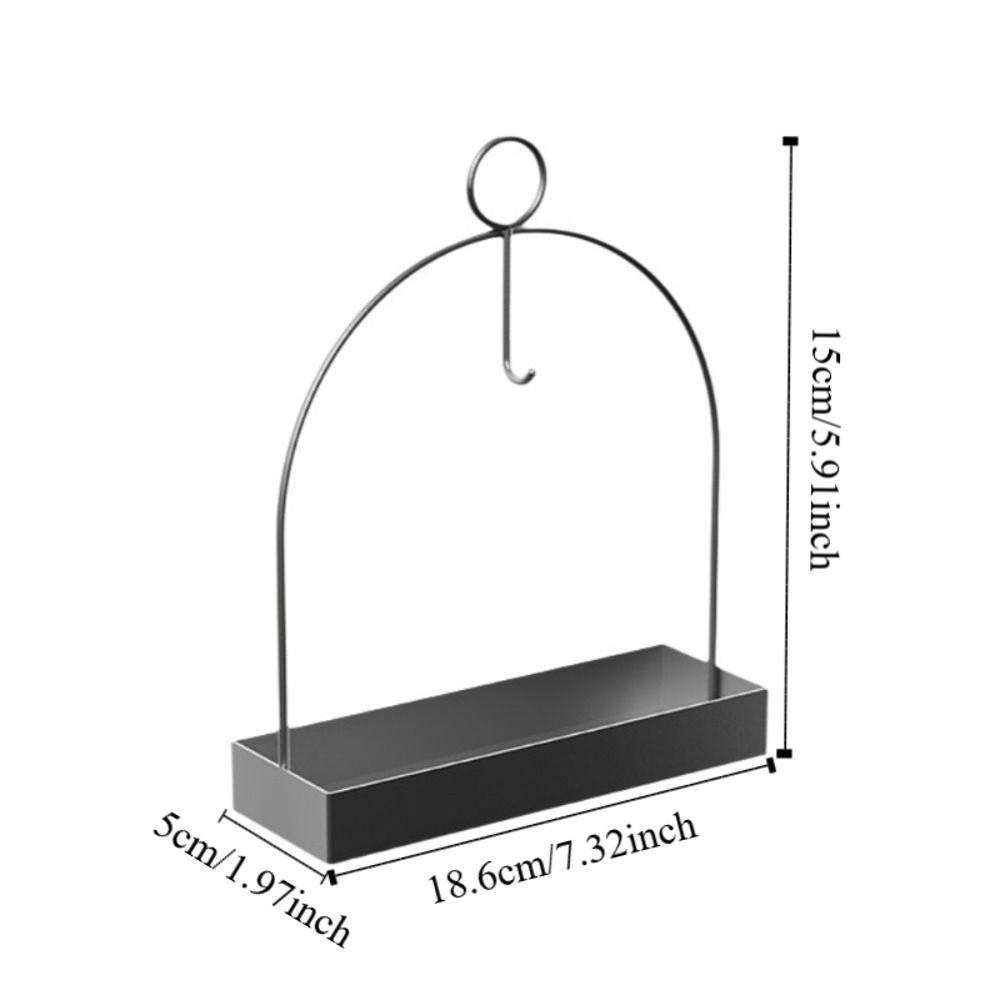 Anti Scalding Mosquito Coil Stand Rustproof Portable Coil Incense Burner Hanging Ash Catcher Tray Coil Vertical Stand Indoor Use