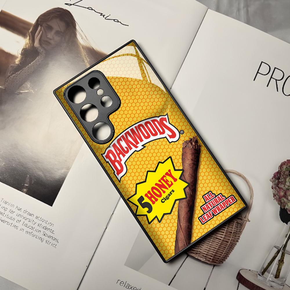 Чехол для телефона Backwoods Cigars для Samsung Galaxy S26 S25 S24 S23 S22 S20 S21 Edge Ultra Plus Fe Цветной Серебристый Чехол