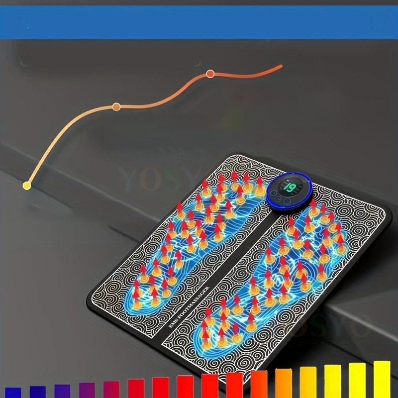 Электрический массажер для ног, массаж мышц, релаксационный тренажер для массажа, фитнеса, спорта на открытом воздухе, дома, семьи, отдыха