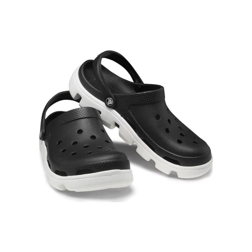 Crocs Пляжные сандалии Duet Черно-белые 11991-066