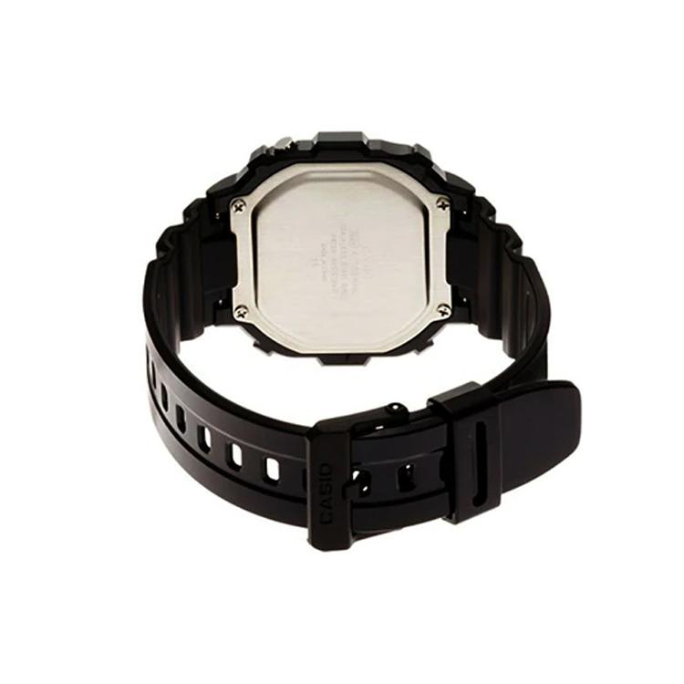 Casio Цифровые кварцевые часы Мужские часы Синий циферблат Ремешок из смолы F-108WHC-1A