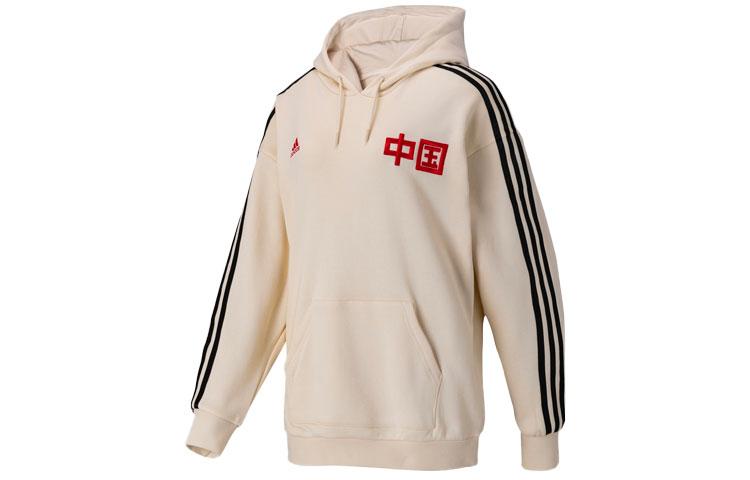 Женские свитшоты Adidas Женские Желтые С капюшоном Умеренный Обычный