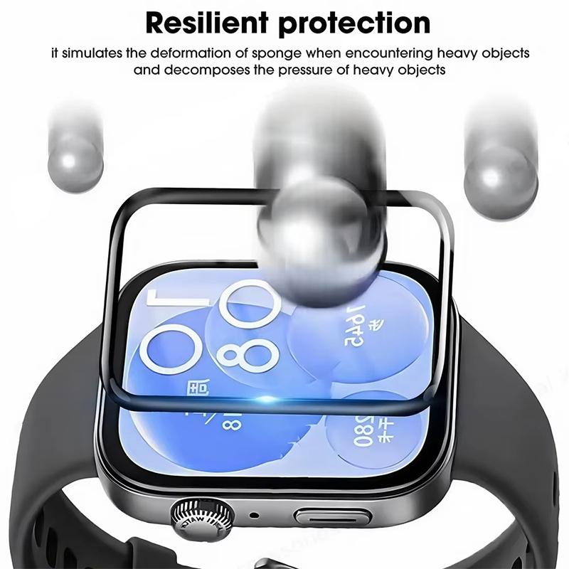 1/2 шт. Защитная пленка для экрана для Huawei Watch Fit 4, противоударное закаленное стекло, защитная мягкая TPU для Huawei Watch Fit 4 pro