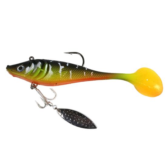 Мягкая приманка для рыбалки, реалистичная, яркого цвета, яркие, полезные, вращающиеся джиг-воблеры, приманка для любителей