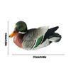 Floating Duck Sculpture for Garden Pond and Pool Decoration - Pond Decor Floating Duck Statue