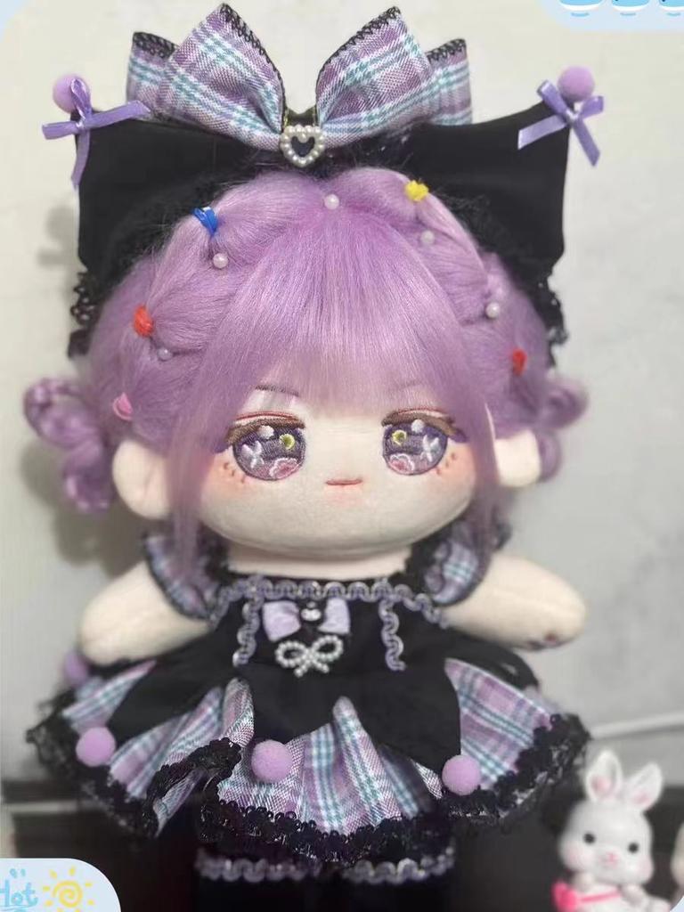 20см Плюшевая кукла-идол Хлопок Школьная форма Одежда K-pop DIY Кукла Наряд Одежда Юбка Костюм Носки Игрушка Аксессуары Подарок для девочки