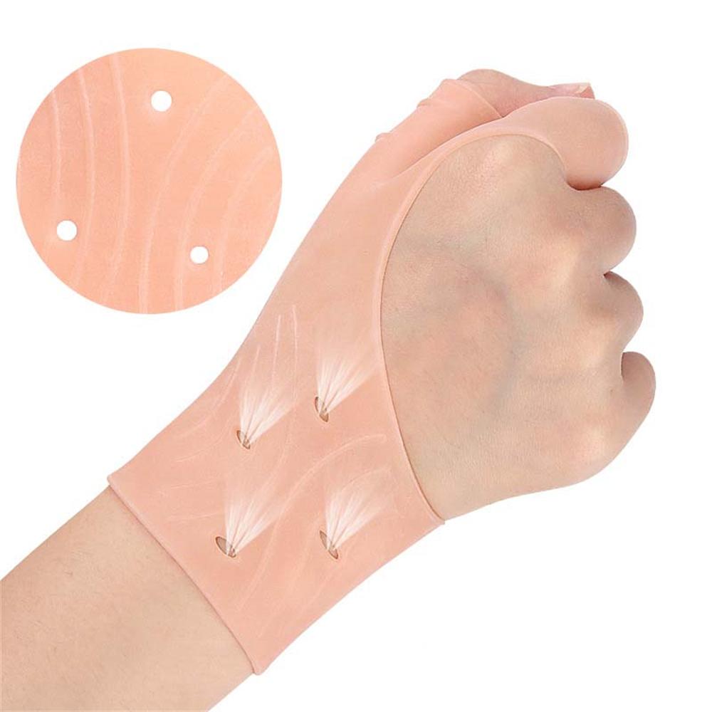 1 пара мягких гелевых повязок для поддержки большого пальца и запястья при артрите, тендините, растяжениях и боли в суставах, стабилизатор для левой и правой руки