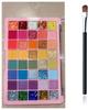 40 Color Eyeshadow Disc Ultra Fire Matte Pearlescent Glitter Sparkling Eyeshadow
