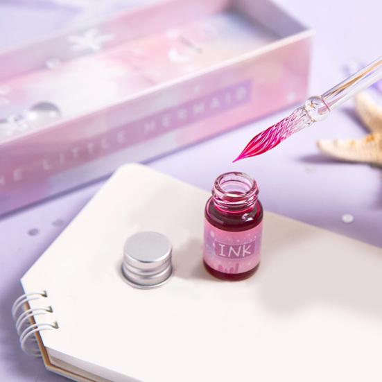 1 комплект ручки для подписи, прекрасный четкий почерк, красивый набор ручек с кристаллами для украшения