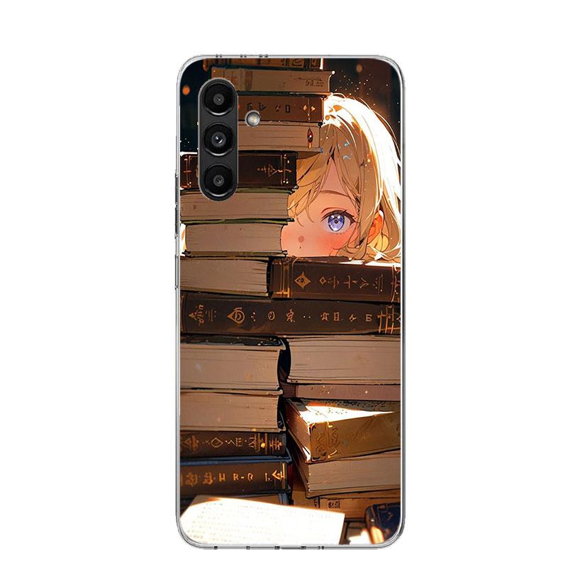 Иллюстрация «Читай книги» Чехол для телефона «Чтение» Для Samsung Galaxy A16 A26 A36 A56 A15 A14 A13 A55 A54 A53 A35 A34 A33 A25 A24 A23 A0