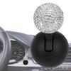 Car Push To Start Button Locker, Diamond Studded Car One-Touch Start Rocker Ball, Decorative