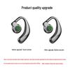 Поворотная Bluetooth-гарнитура с одним ушным крючком и светодиодным дисплеем