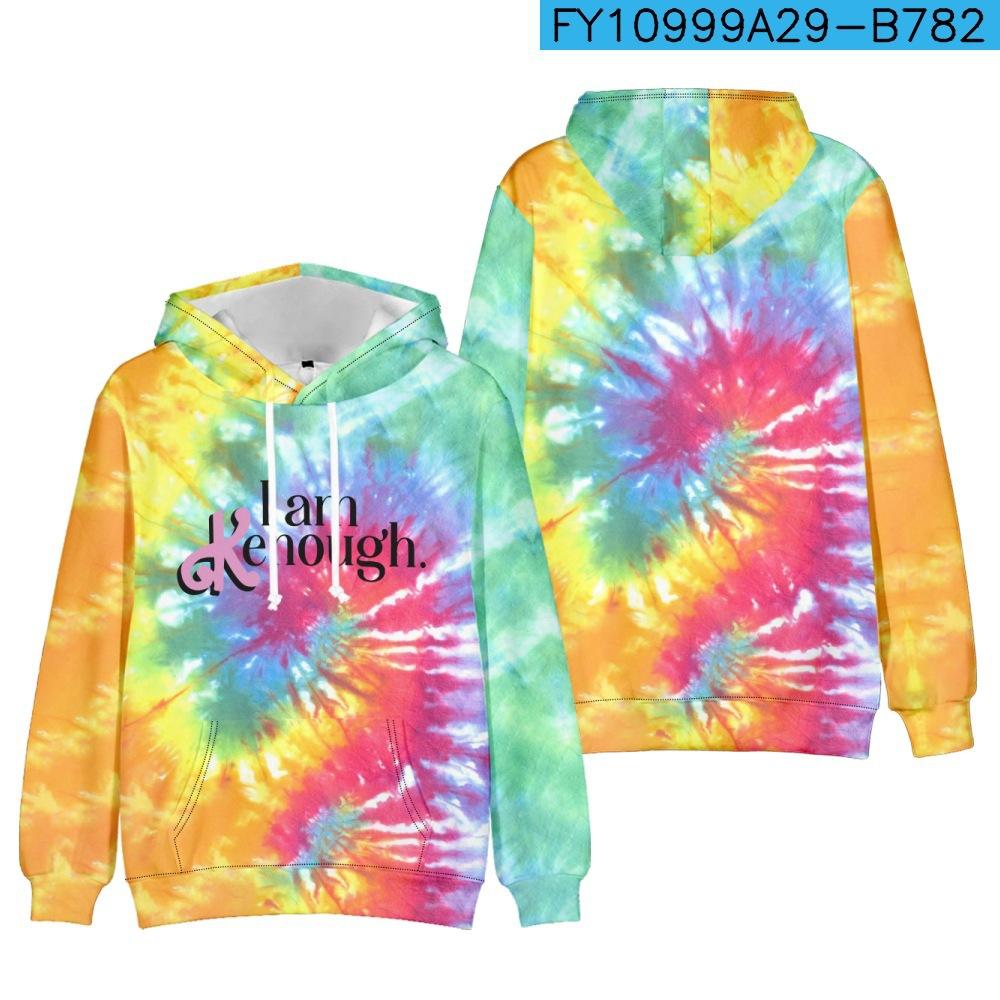 Peripheral Cosplay3D Digital Printing I Am Kenough Hooded Sweater