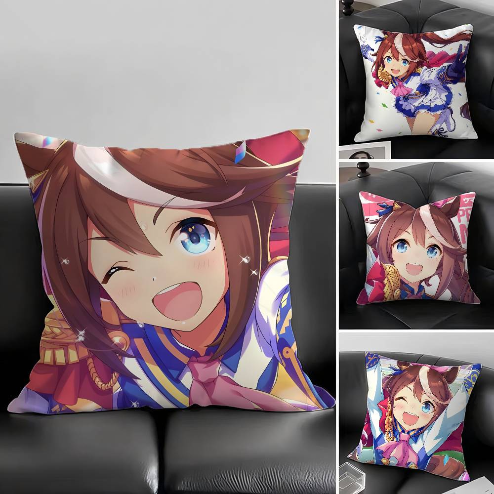 1pc Anime TOKAI TEIO Pillow Case Fashion Square Pillowcase Bedroom Sofa Room Ins Decoration Leisure
