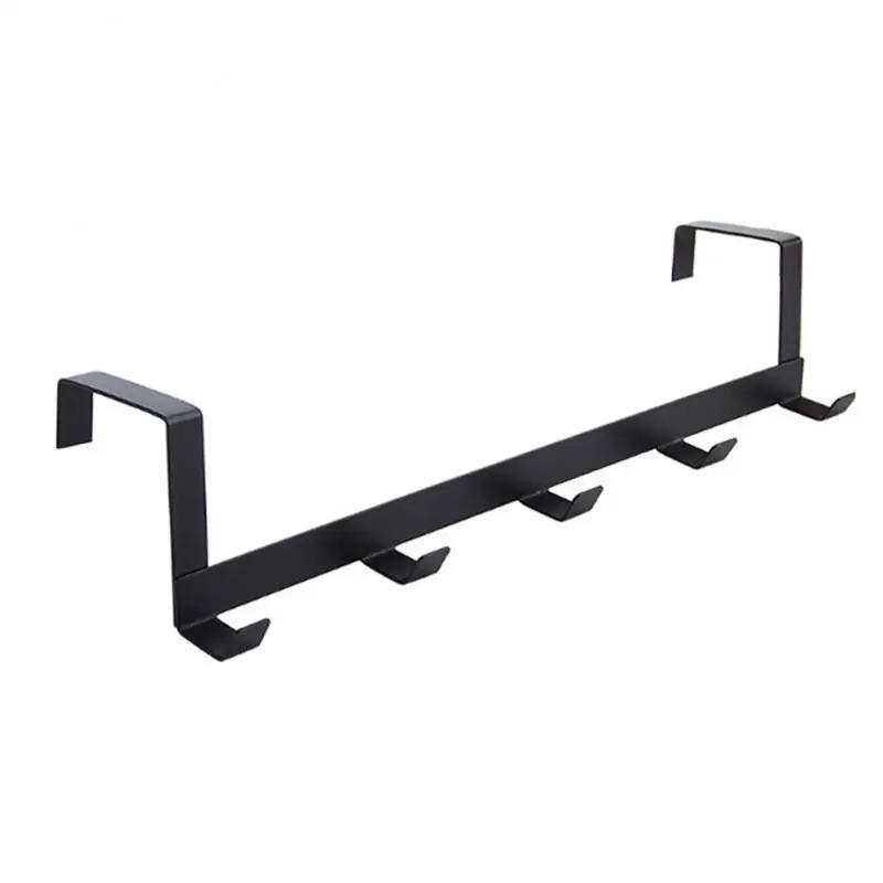 5 крючков крючки над дверью домашний органайзер для ванной комнаты вешалка для одежды пальто шляпа полотенце вешалка для ванной комнаты кухонные принадлежности держатель