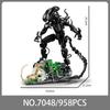 Креативный MOC Инопланетный Монстр Строительные Блоки Набор Кирпичей DIY Сборка Инопланетных Фигурок Модель Набор Игрушки Для Детей Взрослых Мальчиков Подарки