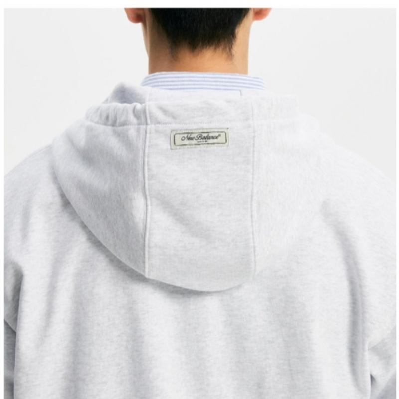 New Balance С капюшоном на молнии полуоверсайз Nbmde11113 16
