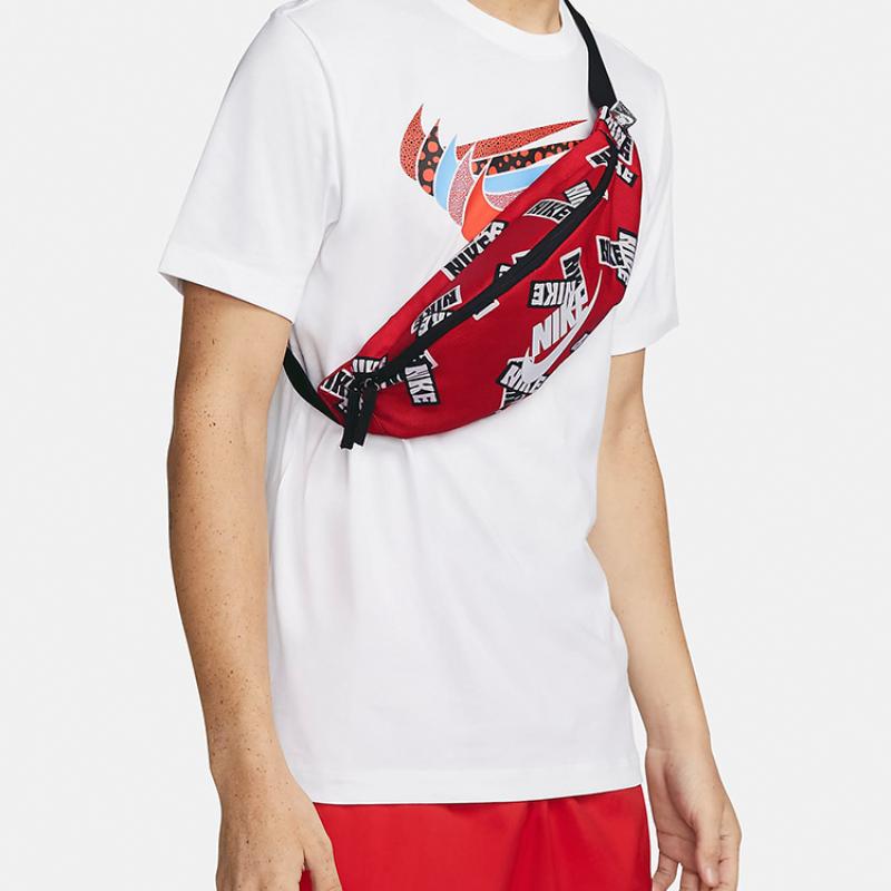 Nike Тканевые сумки кроссбоди поясная сумка сумка-слинг обычная унисекс красная повседневная DM2162-657