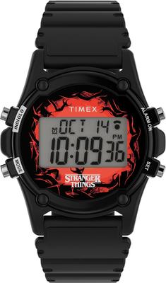 Timex x Stranger Things Atlantis 100 TW2V51000 NETFLIX Stranger Things Collaboration Model Quartz Watch 40mm USA Night Light [Timex] Indiglo® [Товар]