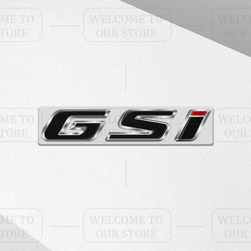 3D Stickers Metal GSI Badge Car Trunk Body Emblem Decal Styling For Opel Meriva Corsa Zafira Mokka Insignia Astra OPC Vauxhall