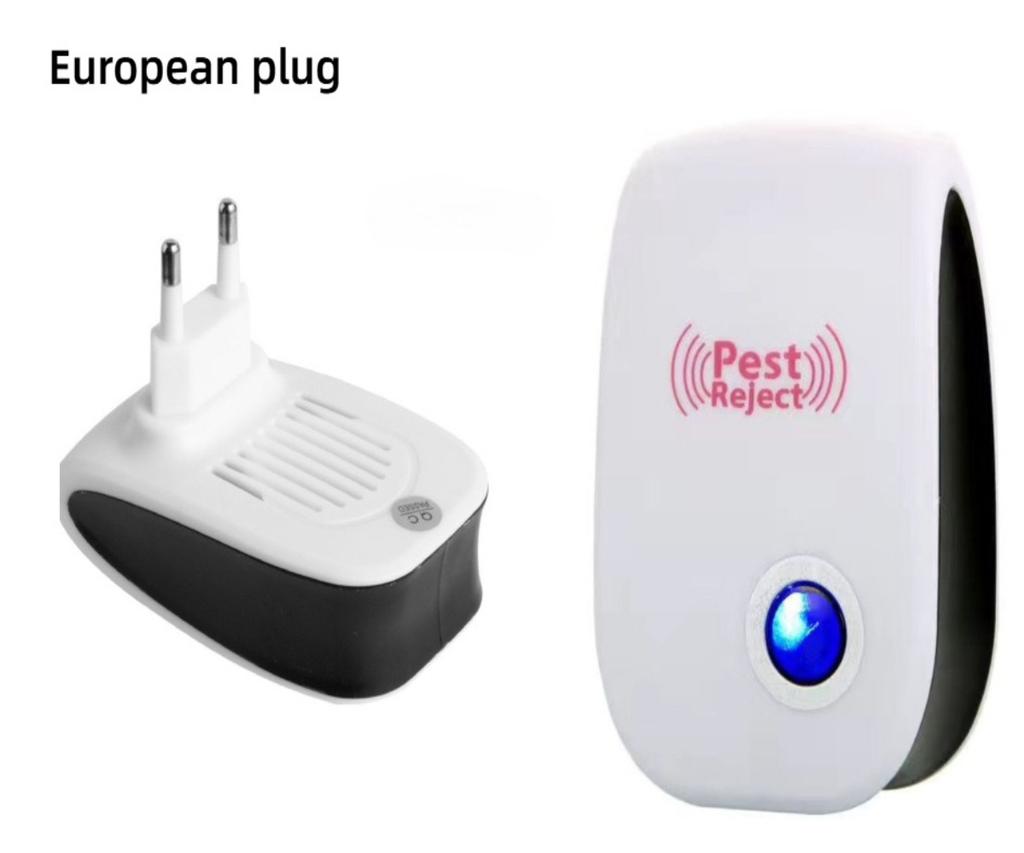 Безопасный ультразвуковой отпугиватель грызунов и насекомых Электронный отпугиватель мышей, тараканов, комаров, насекомых Эффективный контроль вредителей Уничтожитель Незаменимый