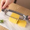 Stainless Steel Cheese Slicer Cutter Wire Butter Slicer for Block Cheese Efficient Cutting Cheese Spatula for Cakes Fruits Kitchen Home Gift